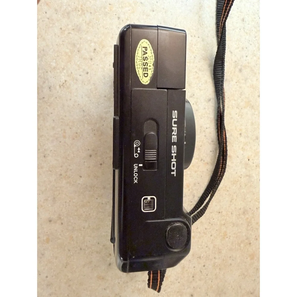 Canon Sure Shot 35mm Film Camera 38mm 1:2.8 Lens - Untested/As Is